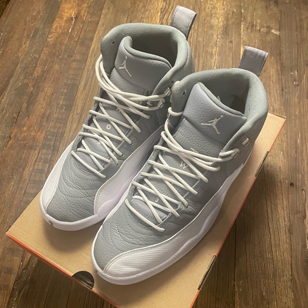 Size 9 Jordan 12 Stealth Grey. ‼️Size 12 sold‼️